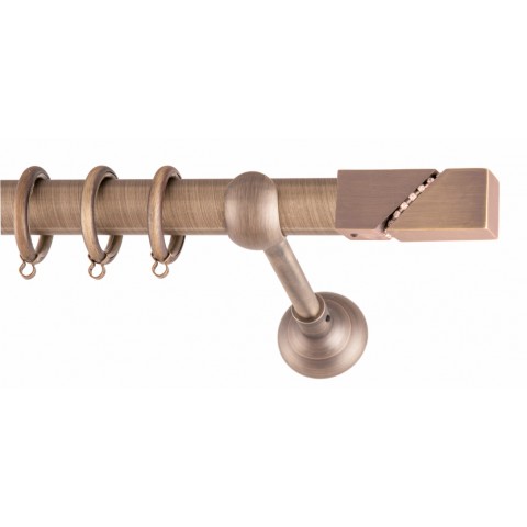 ΚΟΥΡΤΙΝΟΞΥΛΟ  POLIS  STRASS STRASS FRANS  Φ25 ANTIK