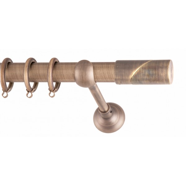 ΚΟΥΡΤΙΝΟΞΥΛΟ  RETRO  FRANS  Φ25 ANTIK