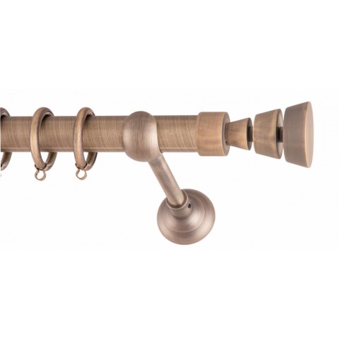 ΚΟΥΡΤΙΝΟΞΥΛΟ APELIA FRANS  Φ25 ANTIK