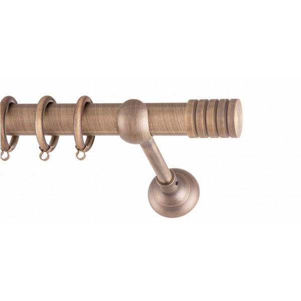 ΚΟΥΡΤΙΝΟΞΥΛΟ BAR FRANS  Φ25 ANTIK