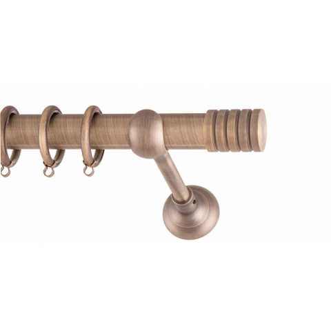 ΚΟΥΡΤΙΝΟΞΥΛΟ BAR FRANS  Φ25 ANTIK