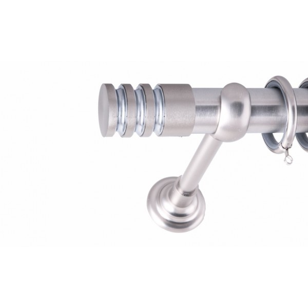 ΚΟΥΡΤΙΝΟΞΥΛΟ BETTA FRANS  Φ35 ΝΙΚΕΛ ΜΑΤ ΜΕ ΝΙΚΕΛ ΜΑΤ ΕΞΑΡΤΗΜΑΤΑ