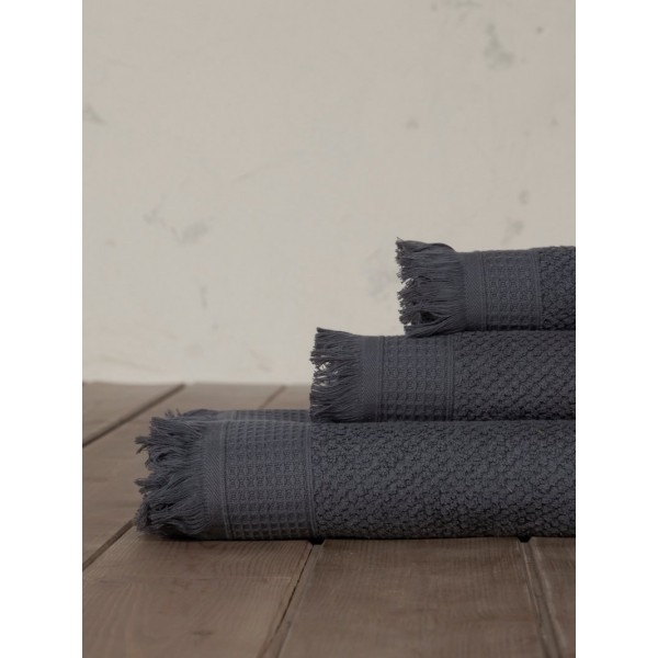 Πετσέτα 50x100 Dorinda - Dark Gray5206482004726