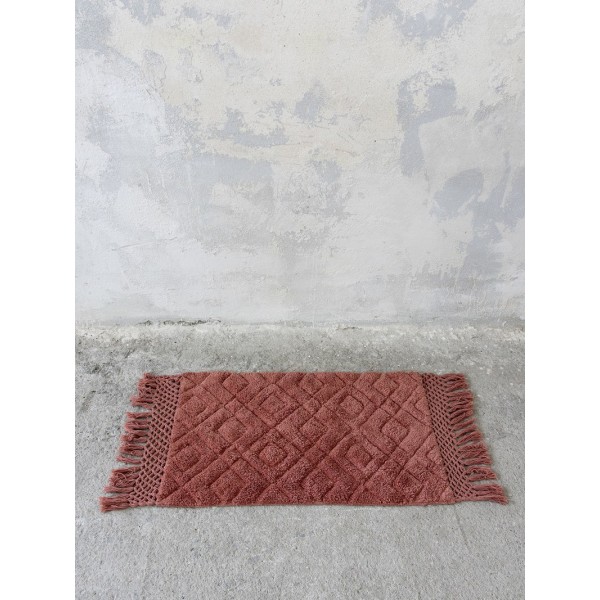 Πατάκι Μπάνιου 50x80 Lucia - Terracotta5206482016255