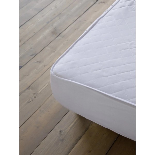 Επίστρωμα 160x200+30 Abbraccio - Καπιτονέ με Φούστα Ύφασμα