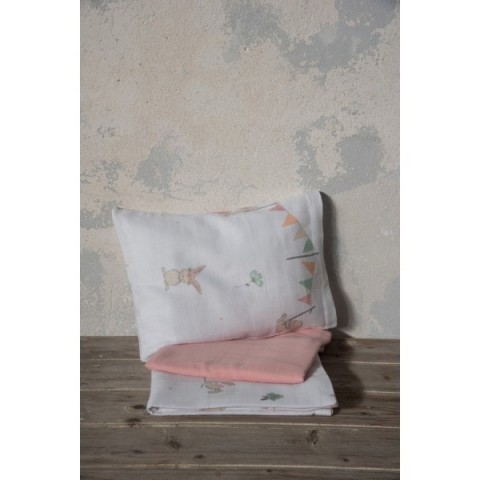 Σετ Σεντόνια Κούνιας - Bunny Love5206482039209