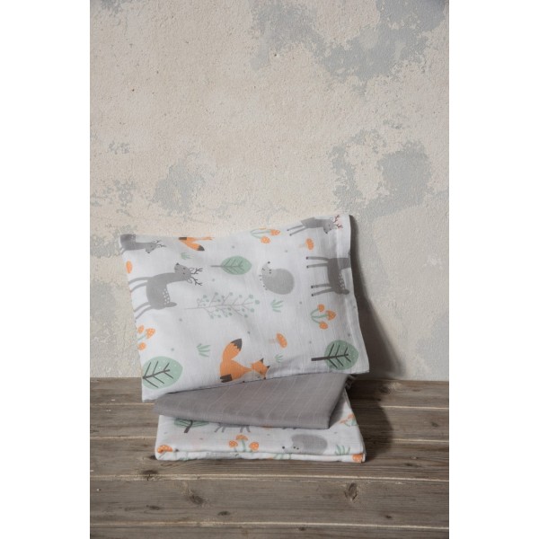 Σετ Σεντόνια Κούνιας - Woody5206482039216