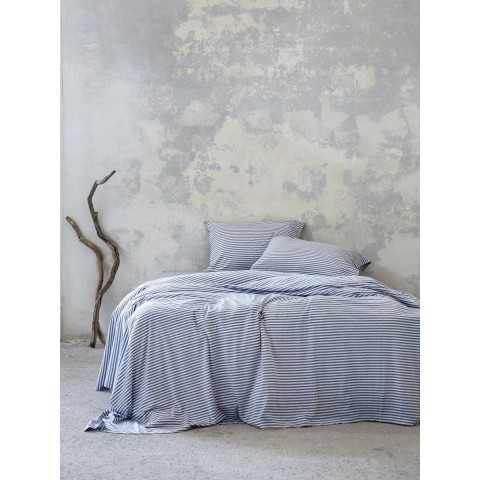 Σεντόνι Μονό - Naem Stripped Blue5206482002104