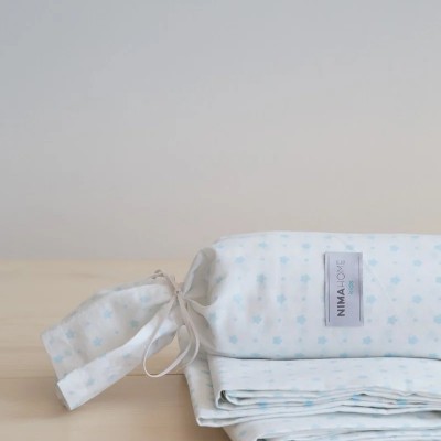 Σεντόνι Μονό - Tiny Star Blue