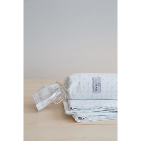 Σεντόνι Μονό - Tiny Star Blue5206400332740