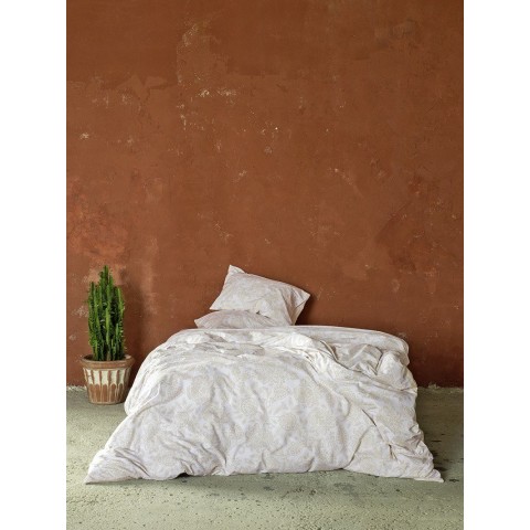 Σετ Σεντόνια Υπέρδιπλα με Λάστιχο - Shawl Beige 5206482024007