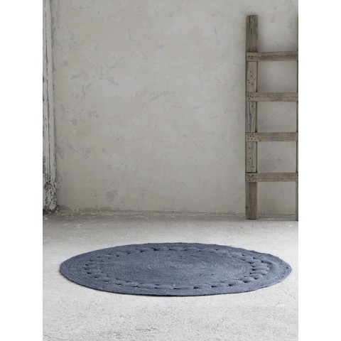 Στρογγυλό Χαλί R150 - Makrame Dark Gray5206400324950