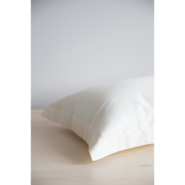 Σεντόνι Μονό με Λάστιχο Superior Satin - Ivory5206400153932