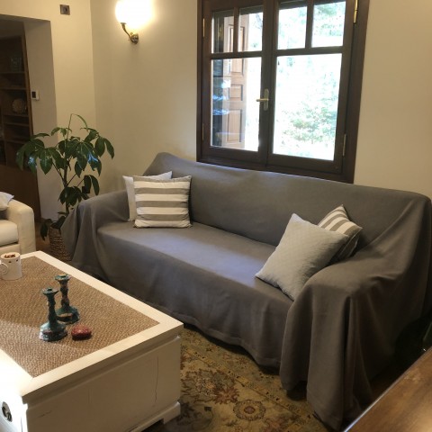 ΑΝΤΙΜΙΚΡΟΒΙΑΚΟ ΡΙΧΤΑΡΙ για καναπέδες pet friendly  ΣΧ. TARTAN  GRAFHITE 