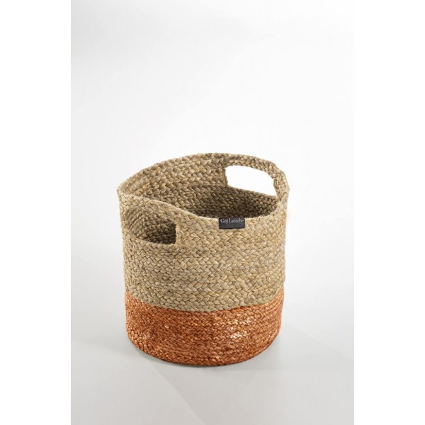Καλάθι από Γιούτα Φ30Χ30ΕΚ JUTE BASKET CORAL  Guy Laroche5206480561863