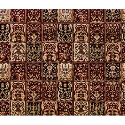 ΥΦΑΝΤΟ ΧΑΛΙ ΜΗΧΑΝΗΣ ΜΕ ΤΟ ΜΕΤΡΟ ROYALE 1891 RED  NS Carpet