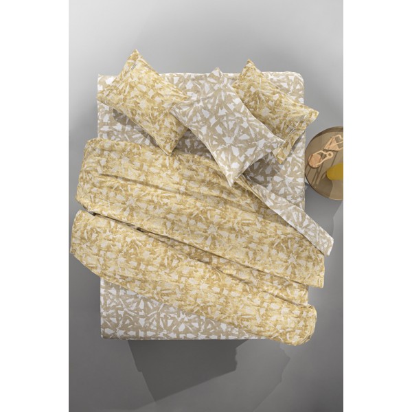 ΣΕΤ ΣΕΝΤΟΝΙΑ 4 TEM  GRAFFITY SAND  240X265 GUY LAROCHE