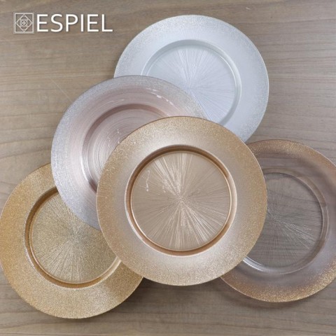 ELIT ΠΙΑΤΕΛΑ ΣΤΡΟΓΓΥΛΗ  "GLITTER" ΑΣΗΜΙ 32ΕΚ5205918290511