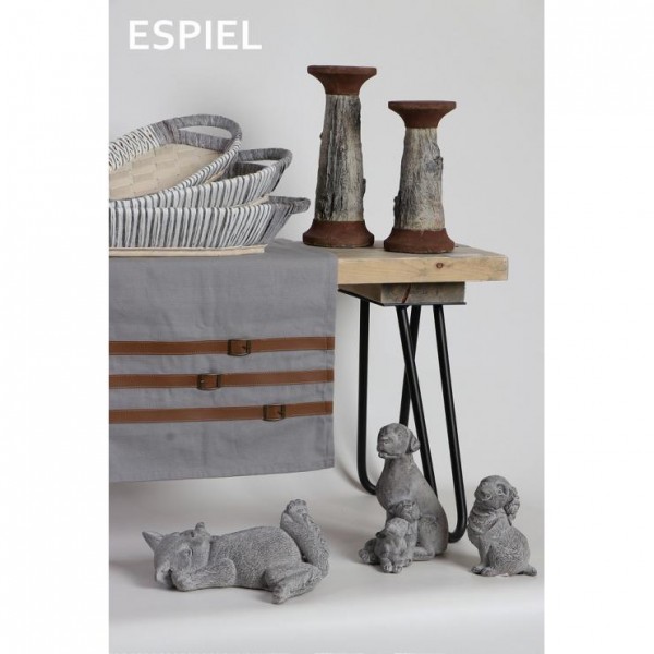 RUNNER ΓΚΡΙ ΜΕ ΛΟΥΡΑΚΙΑ ΔΕΡΜΑΤΙΝΗΣ 40χ180ΕΚ5205918168230