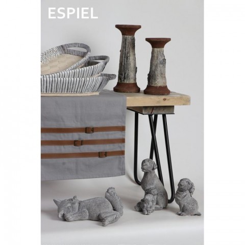 RUNNER ΓΚΡΙ ΜΕ ΛΟΥΡΑΚΙΑ ΔΕΡΜΑΤΙΝΗΣ 40χ180ΕΚ5205918168230