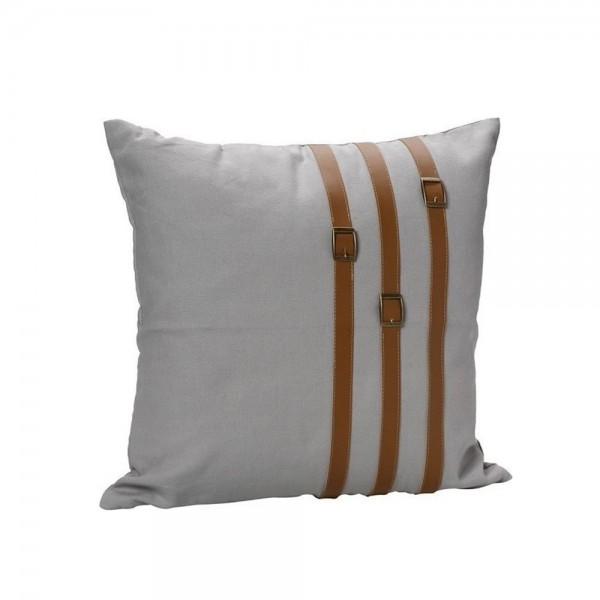 ΜΑΞΙΛΑΡΙ ΓΚΡΙ ΜΕ ΛΟΥΡΑΚΙΑ ΔΕΡΜΑΤΙΝΗΣ 70Χ70ΕΚ5205918168223