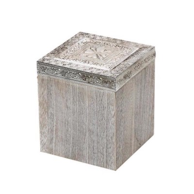 ΔΟΧΕΙΟ ΜΕ ΚΑΠΑΚΙ ΚΕΡΑΜΙΚΟ  ΧΡΥΣΟ-ΛΕΥΚΟ 10,5Χ10,5Χ9ΕΚ. ROD211K45205918328276