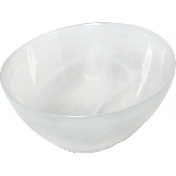 ATLAS ΜΠΩΛ "ALABASTER" ΛΕΥΚΟ 26Χ15ΕΚ5205918290856