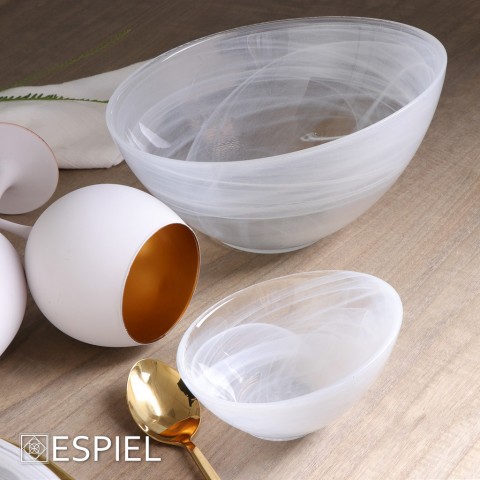 ATLAS ΜΠΩΛ "ALABASTER" ΛΕΥΚΟ 20,5Χ10,5ΕΚ5205918290887