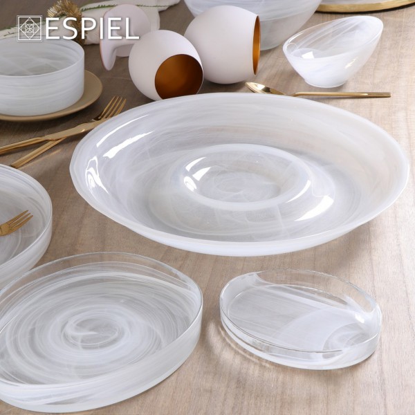 ATLAS ΜΠΩΛ "ALABASTER" ΛΕΥΚΟ 20,5Χ10,5ΕΚ5205918290887