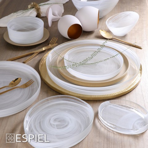 ATLAS ΜΠΩΛ "ALABASTER" ΛΕΥΚΟ 26Χ15ΕΚ5205918290856