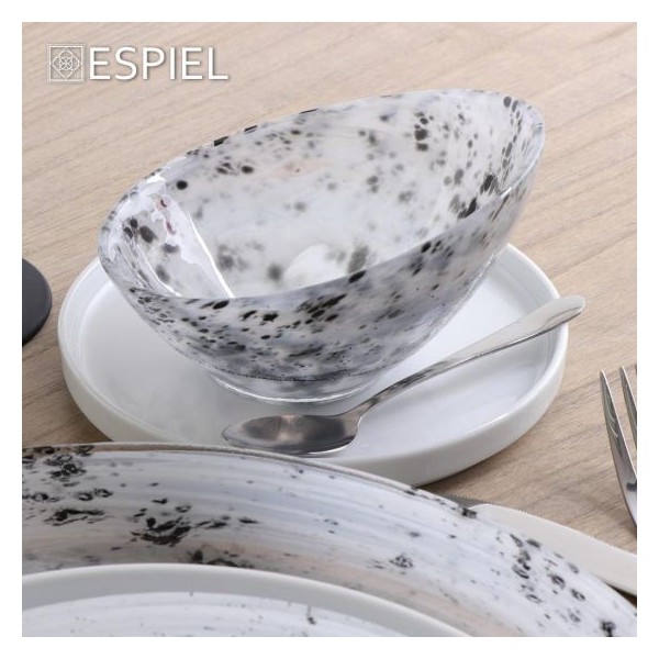 ATLAS ΜΠΩΛ "ALABASTER" ΛΕΥΚΟ-ΓΚΡΙ 14,5Χ8,5ΕΚ5205918290924