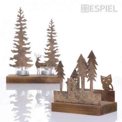 ΚΗΡΟΠΗΓΙΟ 3 ΘΕΣΕΩΝ ΧΡΥΣΟ ΜΕ ΒΕΛΑΝΙΔΙΑ 24ΕΚ MT2622K2 ESPIEL5205918299521 2