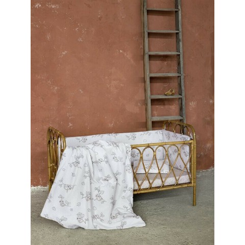 Nima Κουβέρτα Κούνιας Sloppy 4 εποχών  Βελουτέ 110x140cm