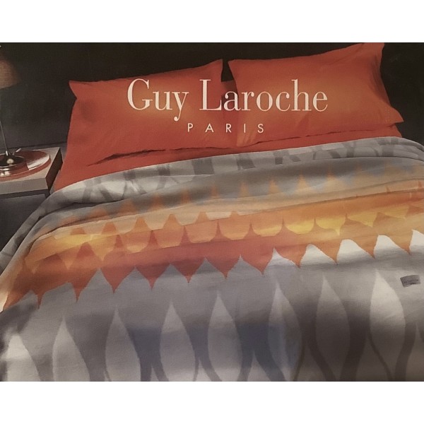 Guy Laroche Orly Κουβέρτα Βελουτέ βαμβακερή  Διπλή 220x240