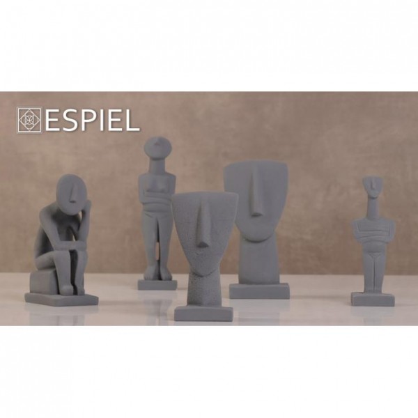 ΦΙΓΟΥΡΑ ΓΥΨΙΝΗ (ECO) ΣΚΟΥΡΟ ΓΚΡΙ 9ΕΚ ESPIEL