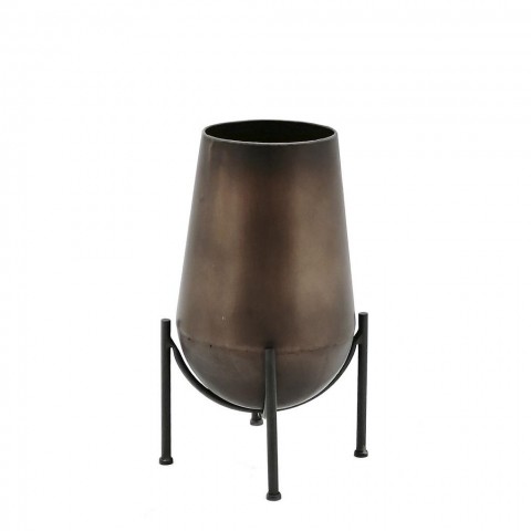 ΒΑΖΟ ΜΕΤΑΛΛΙΚΟ. ΜΕ STAND ΜΠΡΟΝΖΕ 35ΕΚ - ESPIEL5205918289232