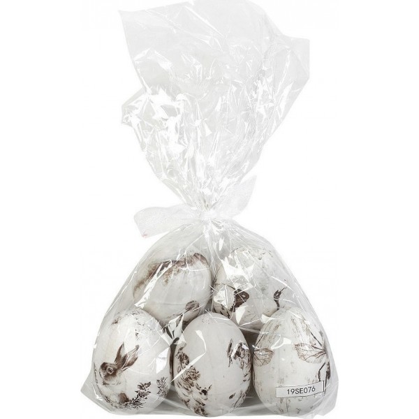 Αυγά Πασχαλινά Χάρτινα 5τμχ 7εκ - ESPIEL
