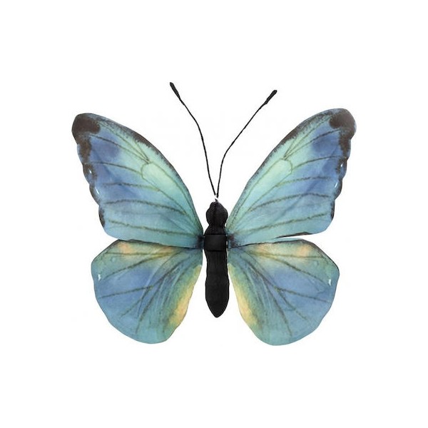 Διακοσμητική Πεταλούδα Τοίχου από Χαρτί Πράσινη 70x7x80cm - ESPIEL