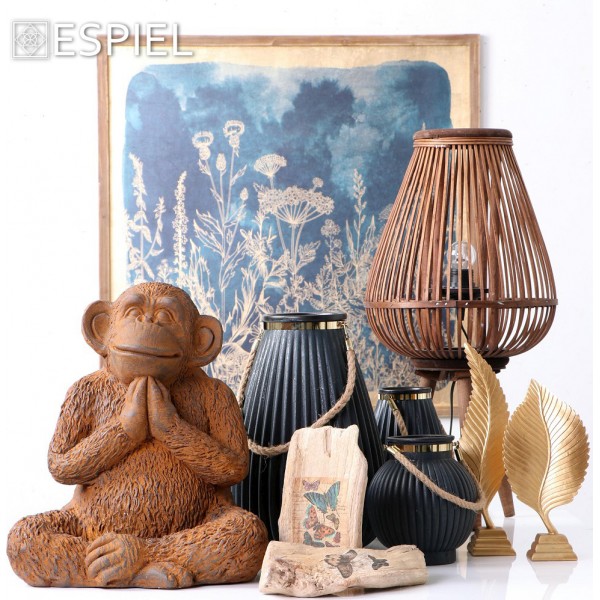 Διακοσμητικό Ξύλο "Πεταλούδες" Natural 16x10x4,5 - ESPIEL