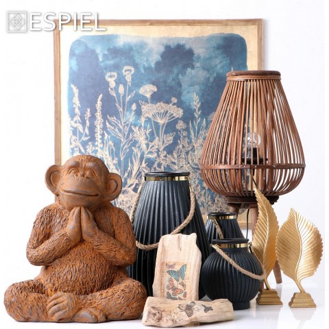 Διακοσμητικό Ξύλο "Πεταλούδες" Natural 16x10x4,5 - ESPIEL