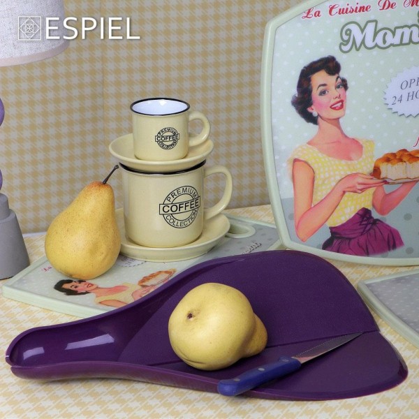 Coffee Σετ Φλιτζάνι και Πιατάκι Καφέ από Πορσελάνη Κίτρινο 90ml - ESPIEL