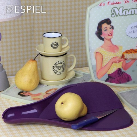 Coffee Σετ Φλιτζάνι και Πιατάκι Καφέ από Πορσελάνη Κίτρινο 90ml - ESPIEL