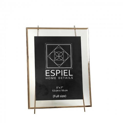 ΚΟΡΝΙΖΑ ΜΕΤΑΛΛΙΚΗ. ΧΡΥΣΗ 13X18 - ESPIEL