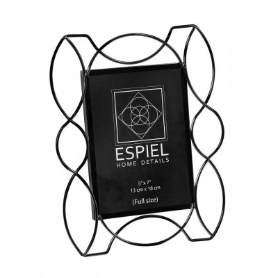 Μεταλλική κορνίζα  σε χάλκινο ματ φινίρισμα για φωτογραφία 13x18 εκ KOR9087