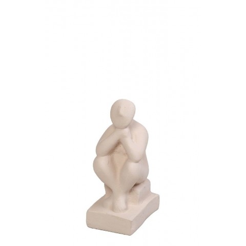 Διακοσμητική Φιγούρα από Γύψο Μπεζ 9cm - ESPIEL