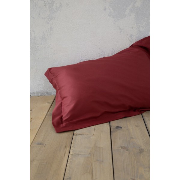Σεντόνι Υπέρδιπλο με Λάστιχο Superior Satin - Wine Red5206400240380