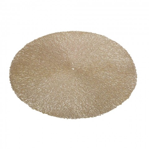 ΣΟΥΠΛΑ ΣΤΡΟΓΓΥΛΟ ΧΡΥΣΟ PVC 38εκ - ESPIEL PUL409K65205918299309