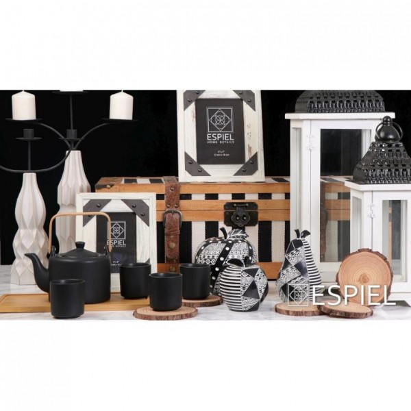 RITUAL ΣΕΤ ΤΣΑΓΙΟΥ ΜΕ ΣΙΤΑ 1x750/4x150ml ΜΕ ΔΙΣΚΟ ΜΠΑΜΠΟΥ ΜΑΥΡΟ - SPI116ESPIEL