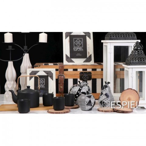 RITUAL ΣΕΤ ΤΣΑΓΙΟΥ ΜΕ ΣΙΤΑ 1x750/4x150ml ΜΕ ΔΙΣΚΟ ΜΠΑΜΠΟΥ ΜΑΥΡΟ - SPI116ESPIEL