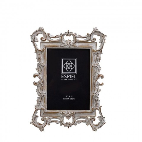 ΚΟΡΝΙΖΑ ΠΟΛΥΡΕΖΙΝΗΣ ΛΕΥΚΗ ΠΑΤΙΝΑ 10x15 - ESPIEL ZEK315